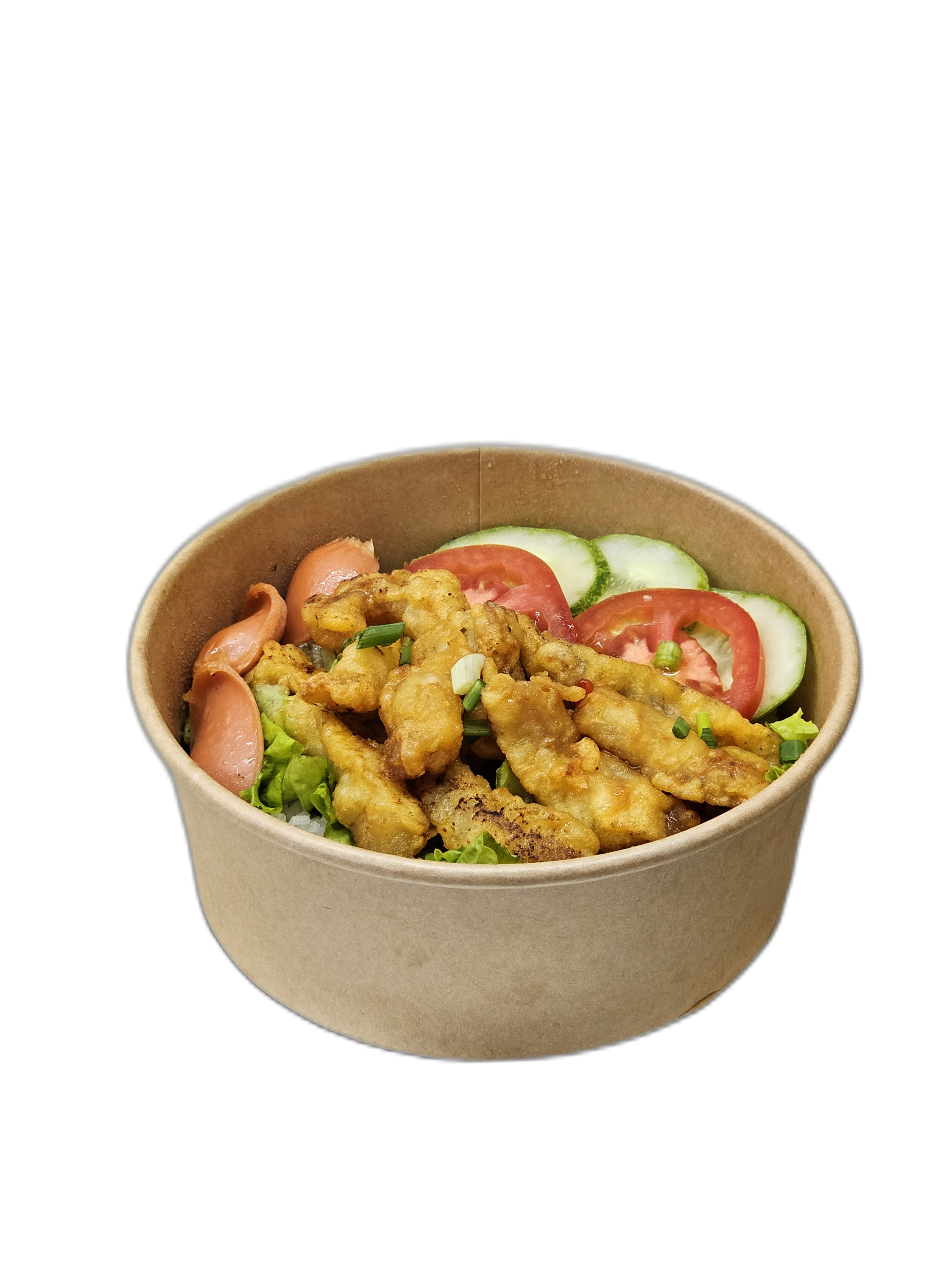 Cơm Thịt Heo Chiên Giòn