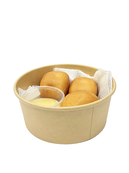 Bánh Bao Chiên Chấm Sữa